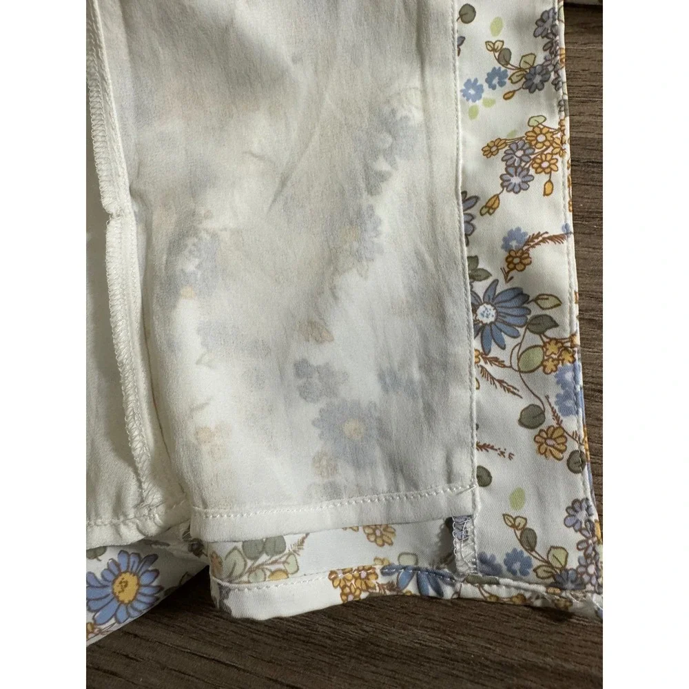 Abercrombie Fitch Floral Maxi‎ Dress NWT Tie Front Womens XLT tall leg slit
